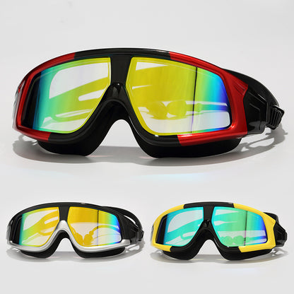 Large Box HD Adult Swimming Goggles Waterproof and Anti-Fog