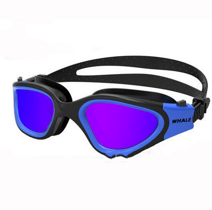 Anti-Fog Electroplating Fast-Adjusting Adult Swimming Goggles