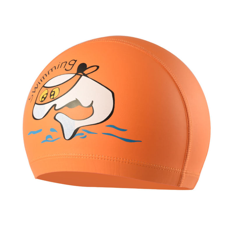 Kids Cartoon Swimming Cap