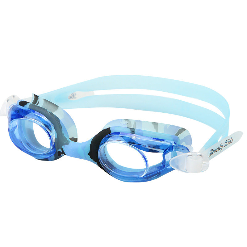 HD Waterproof And Anti-fog Big Frame Swimming Goggles