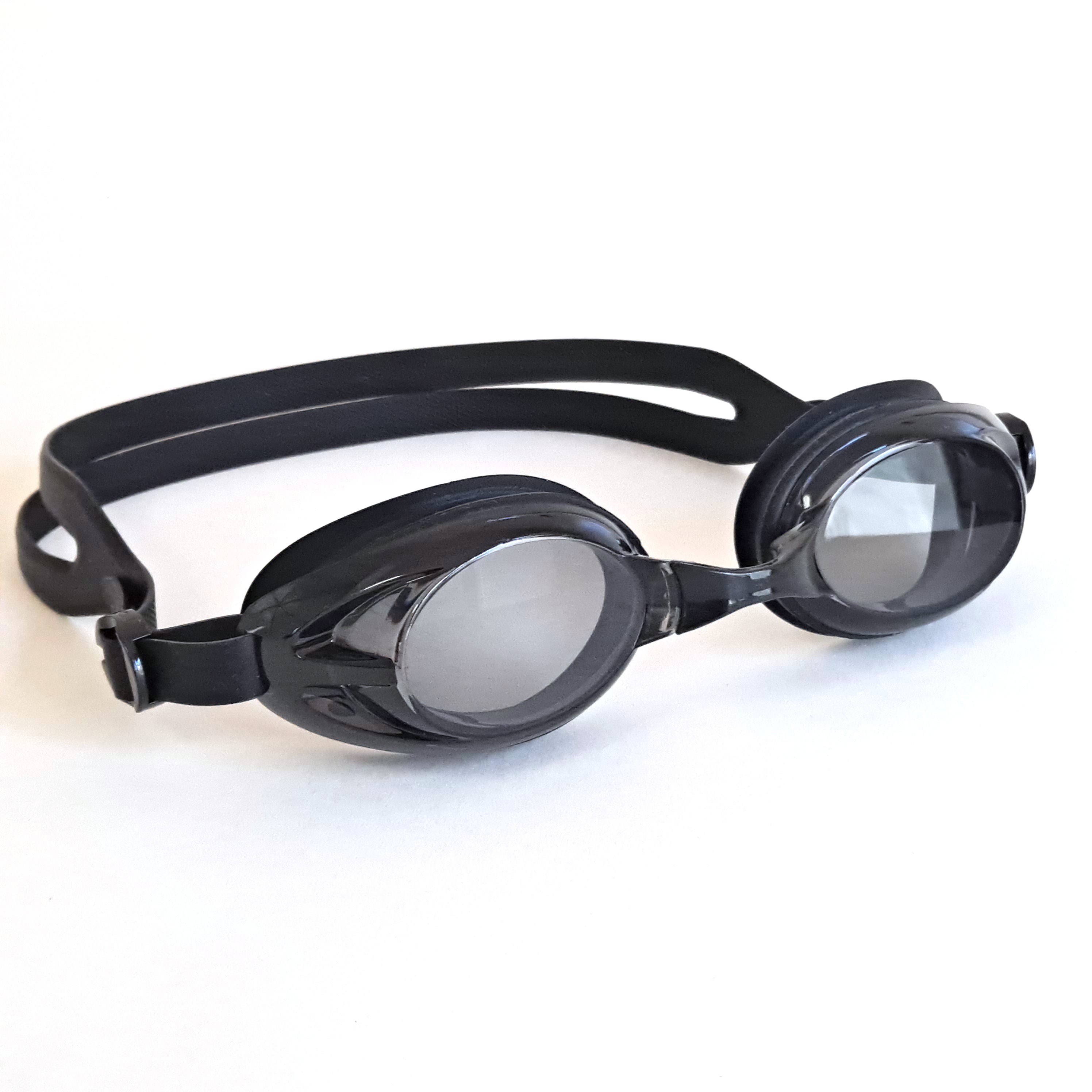 Blithetic Adult Myopia Swimming Goggles, Anti-Fog Waterproof Nearsighted Swim Goggles MS 5000P Series Black