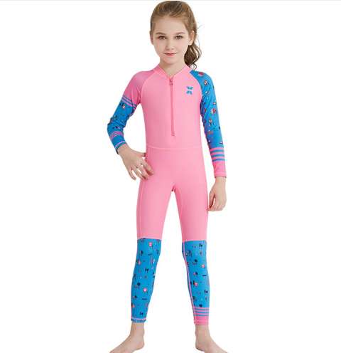 Traje de baño de buceo de secado rápido para niños. 