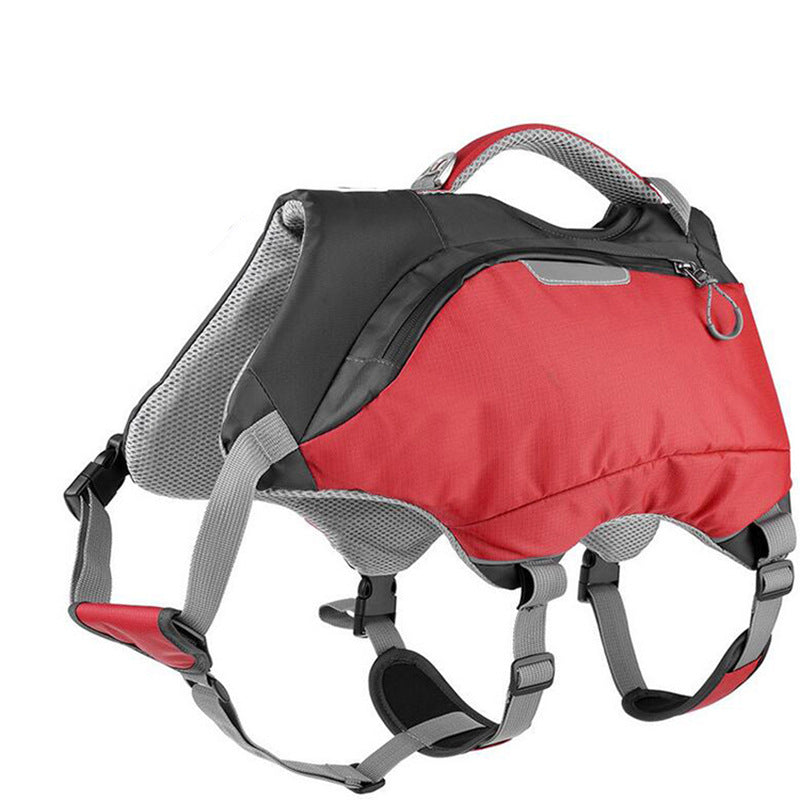 Pet backpack life jackets