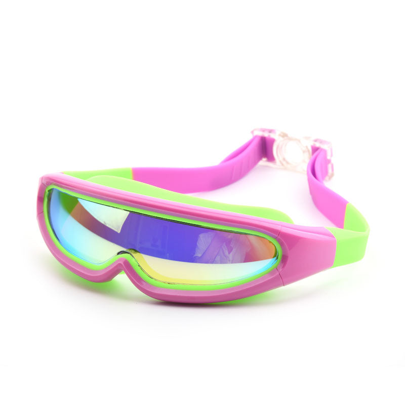 Gafas de natación para niños con montura grande