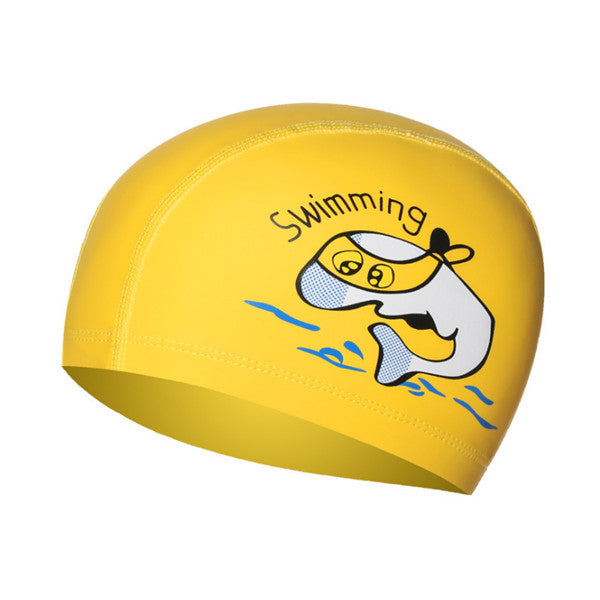 Kids Cartoon Swimming Cap