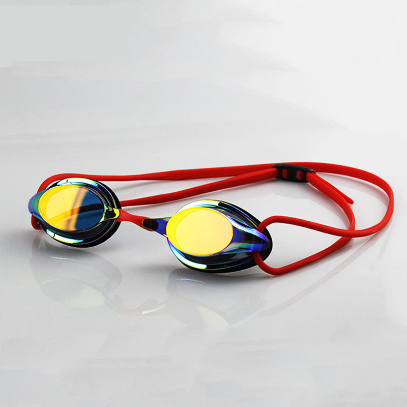 Gafas de natación para competición antivaho e impermeables