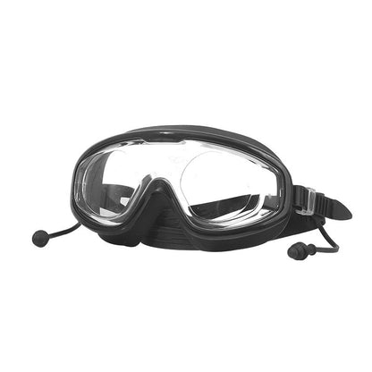 Swimming Goggles Large Frame Waterproof Anti-fog HD Glasses Equipment Men And Women Swimming Goggles