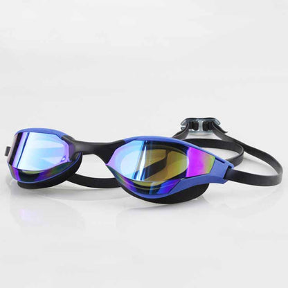 Gafas de natación de competición antivaho de alta definición sencillas