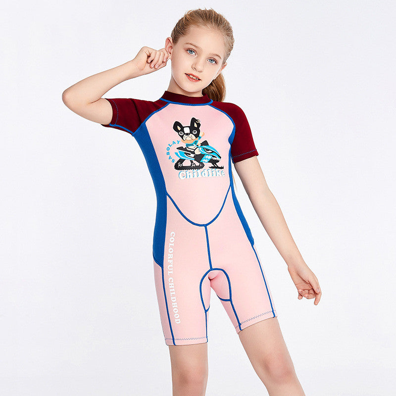 One-piece Weather Proof Girl Swimsuit