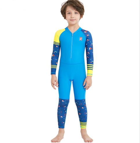 Traje de baño de buceo de secado rápido para niños. 