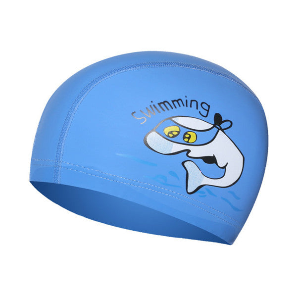 Gorro de baño infantil con dibujos animados