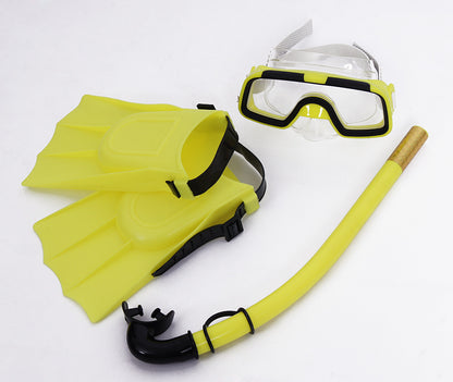 Gafas de buceo para natación con tubo de snorkel seco de fácil respiración Gafas de snorkel para niños y adultos