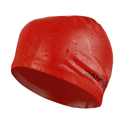 Waterproof swimming cap