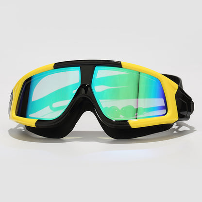 Large Box HD Adult Swimming Goggles Waterproof and Anti-Fog