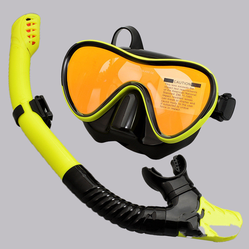 Óculos de mergulho, máscara de mergulho com snorkel, conjunto de snorkel