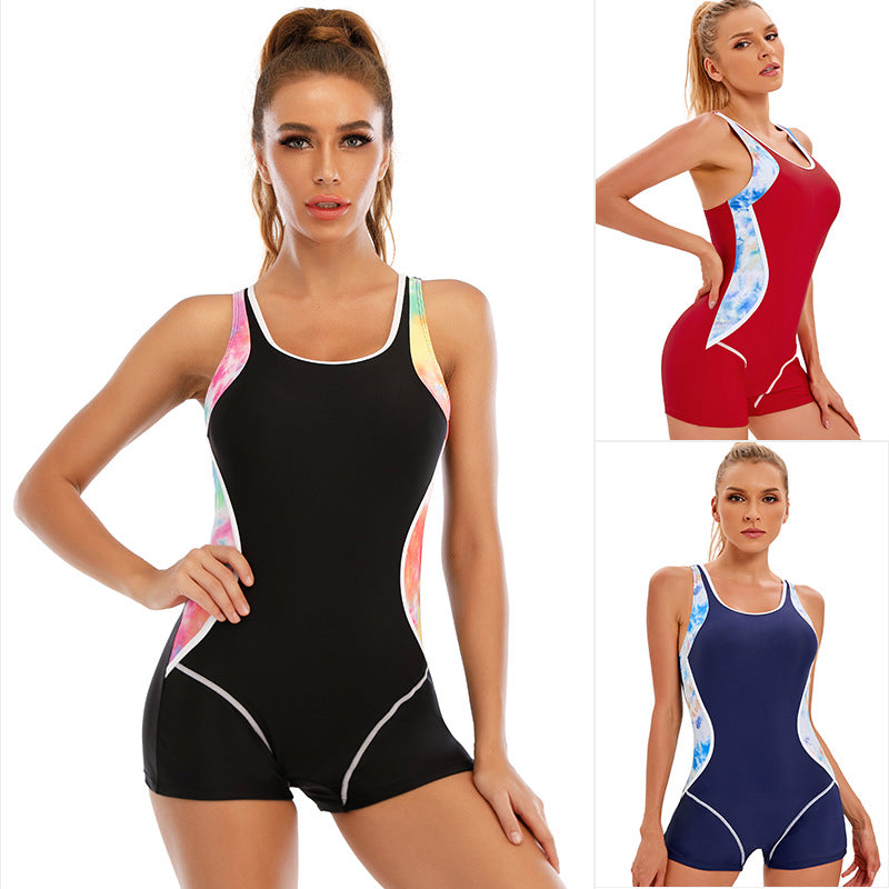 Women Conservative One-Piece Swimsuit