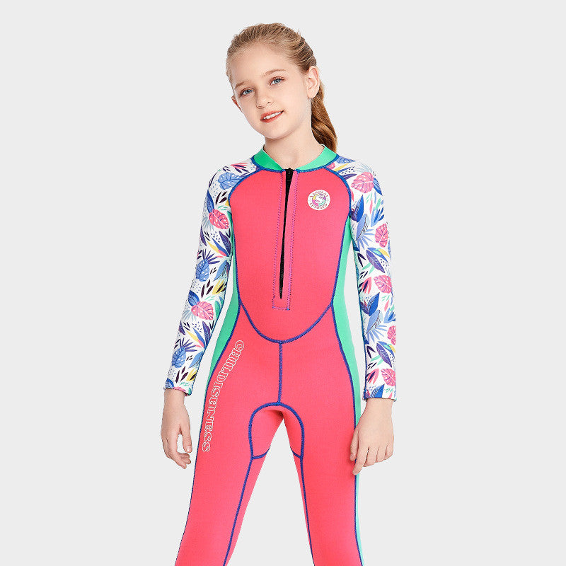 One-piece Weather Proof Girl Swimsuit