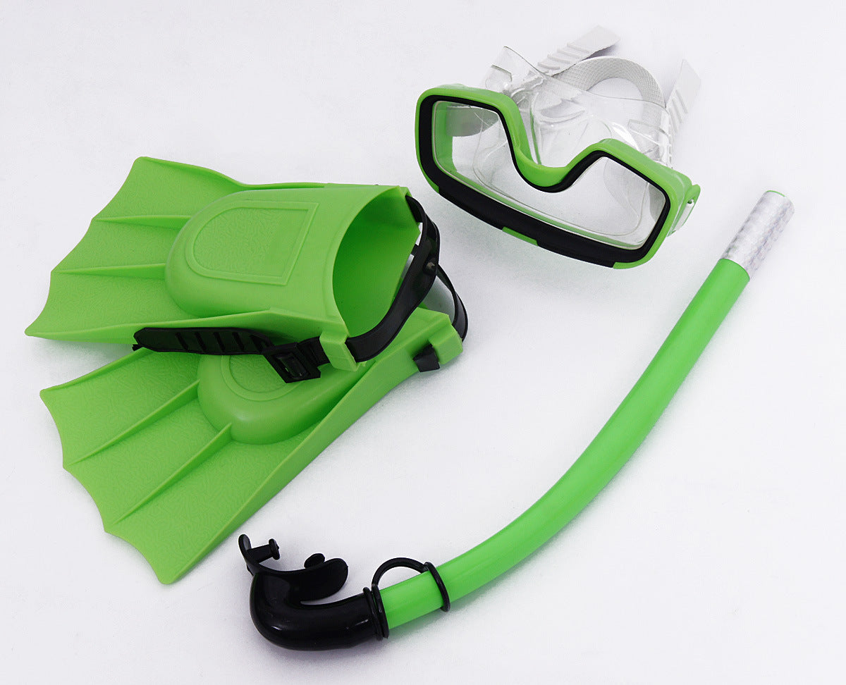 Gafas de buceo para natación con tubo de snorkel seco de fácil respiración Gafas de snorkel para niños y adultos