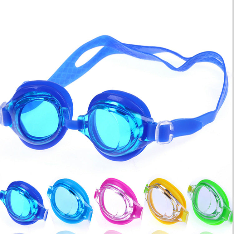 Gafas de natación antivaho para niños, impermeables, HD, cómodas