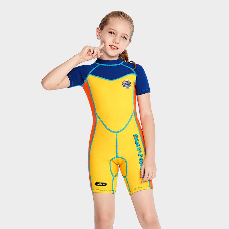 One-piece Weather Proof Girl Swimsuit