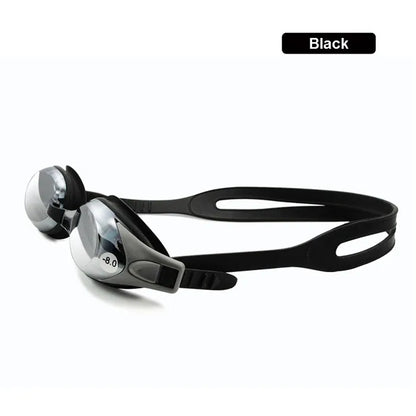 Optical Swim Goggles +Rx -Rx for Adults &amp; Children with Free Ear Plugs