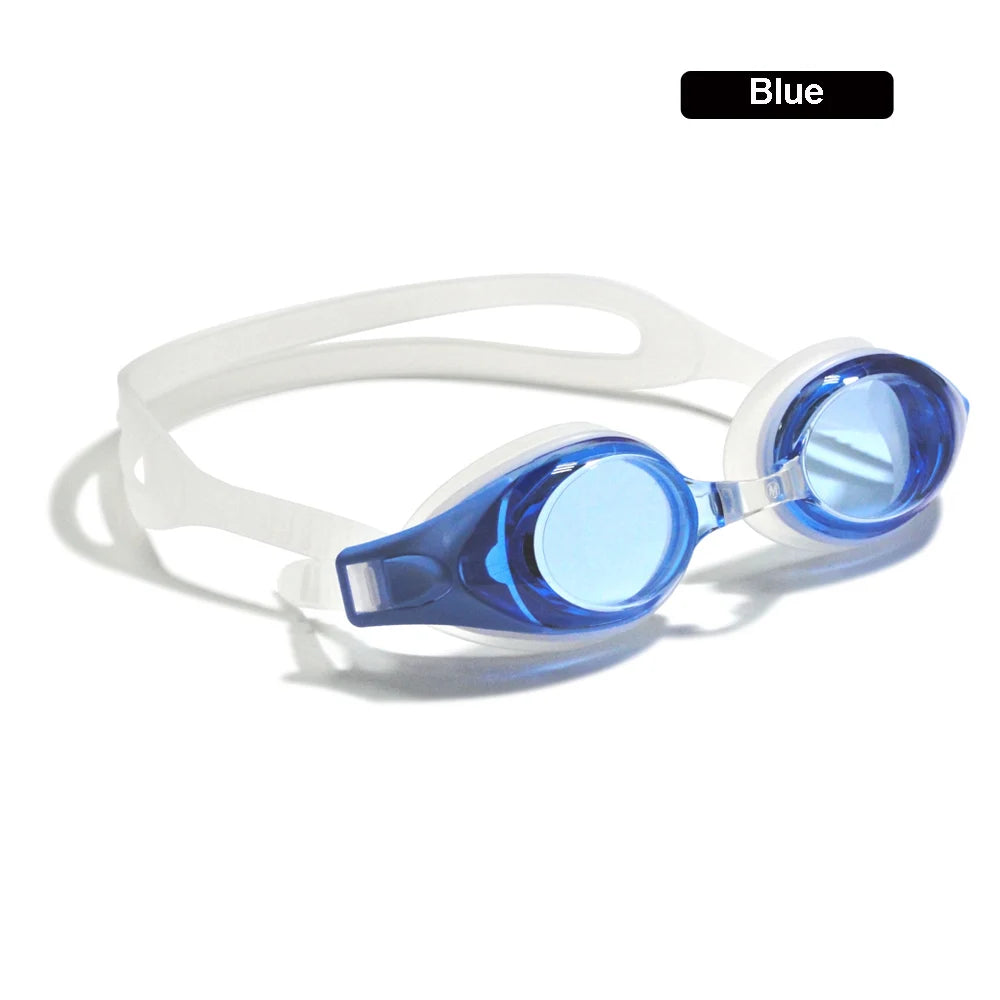 Optical Swim Goggles +Rx -Rx for Adults &amp; Children with Free Ear Plugs