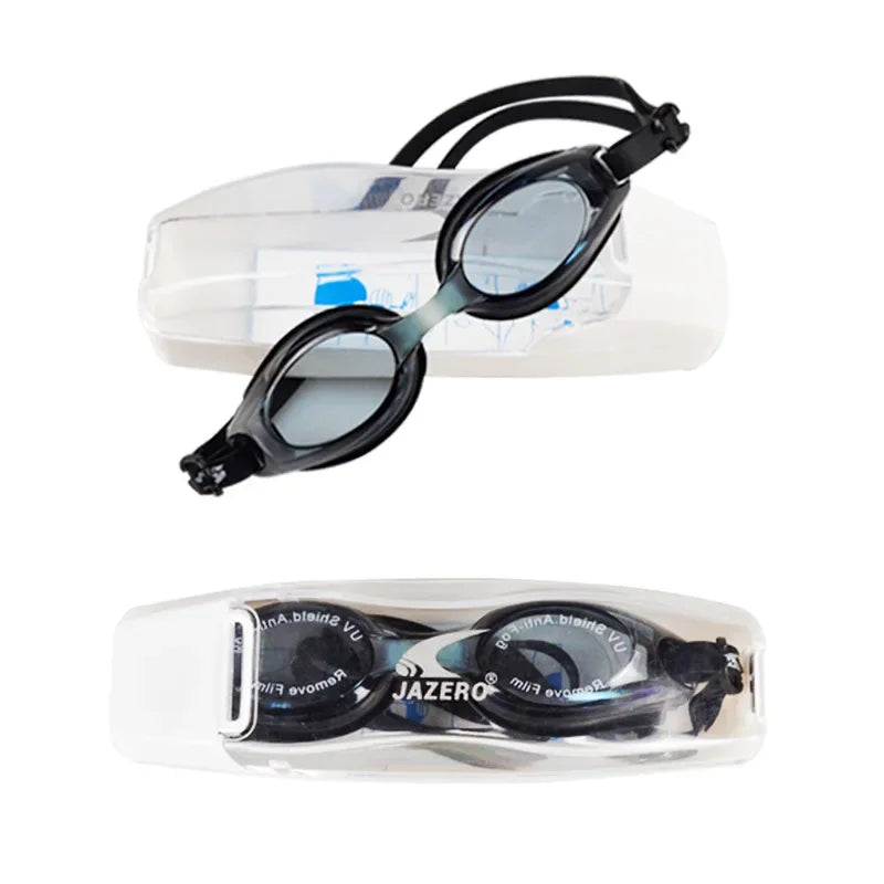 Gafas de natación para niños con miopía: para niños de 4 a 14 años. 