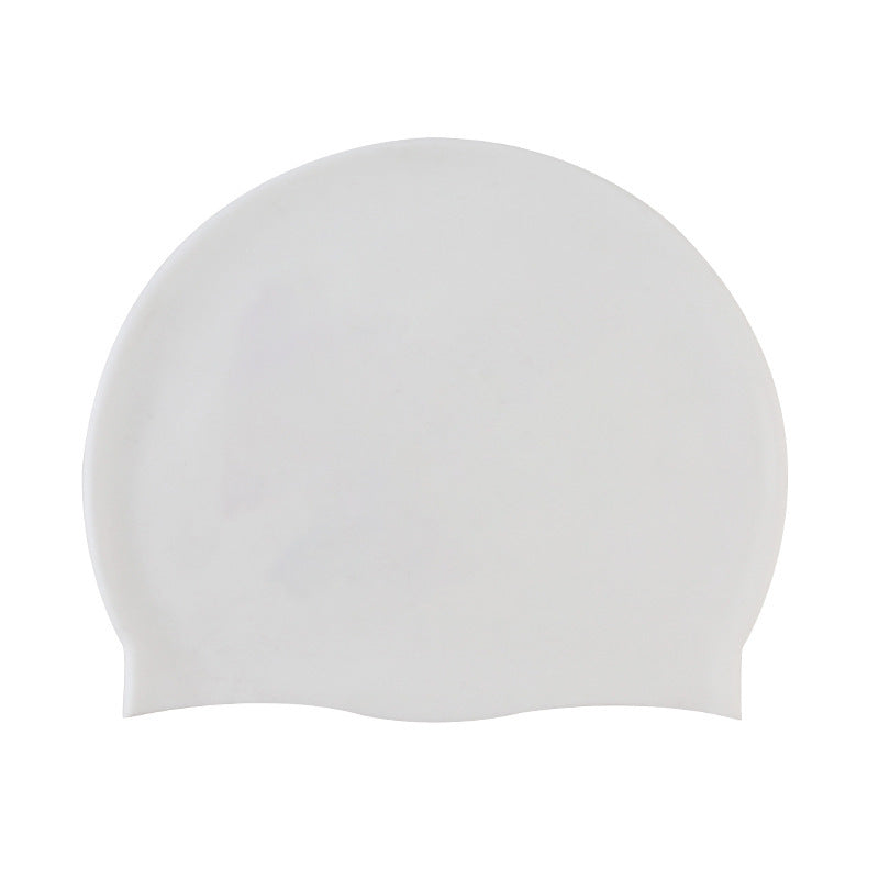 Fashion Personality Solid Color Swimming Cap