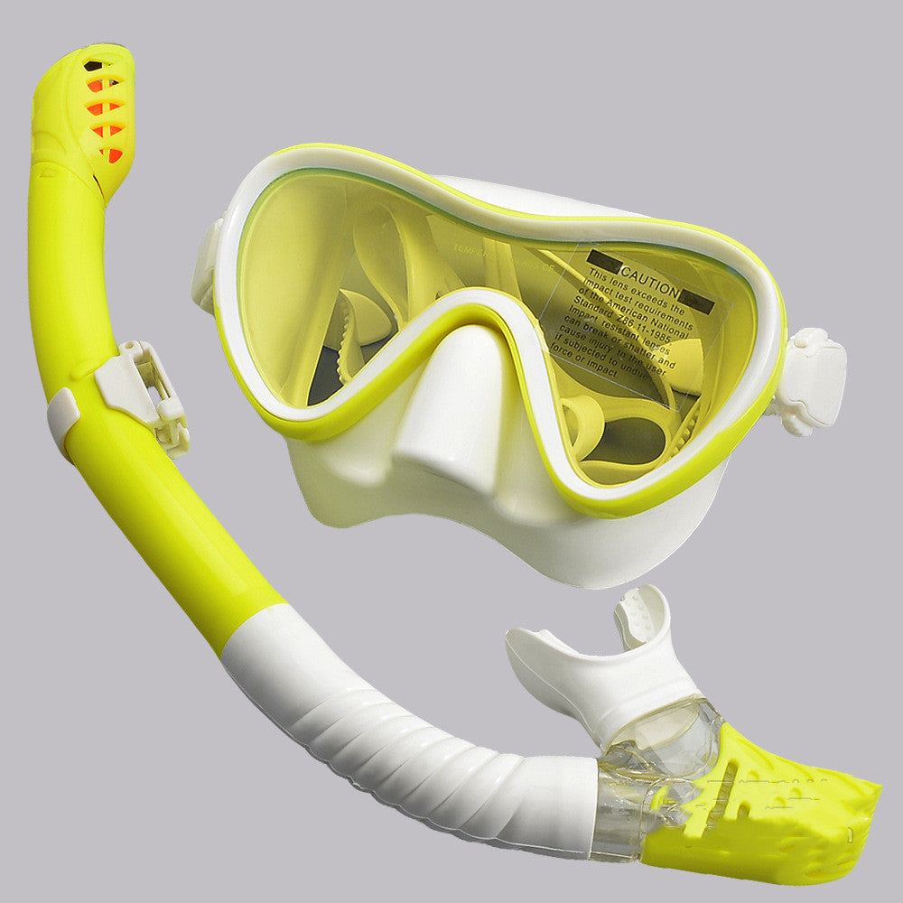 Óculos de mergulho, máscara de mergulho com snorkel, conjunto de snorkel