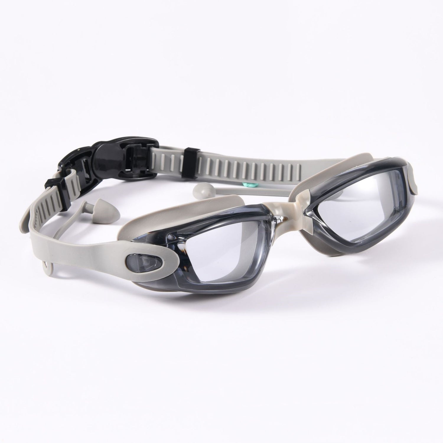 Anti-fog Electroplating Waterproof Silicone Swimming Goggles