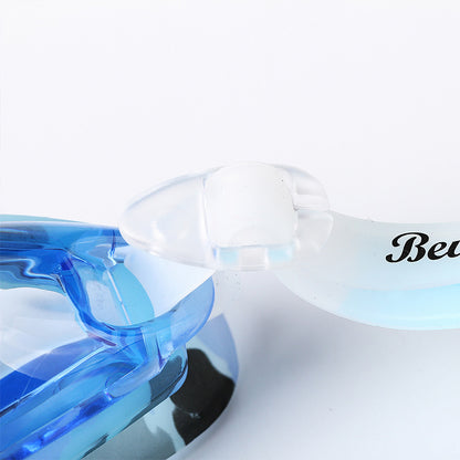 HD Waterproof And Anti-fog Big Frame Swimming Goggles