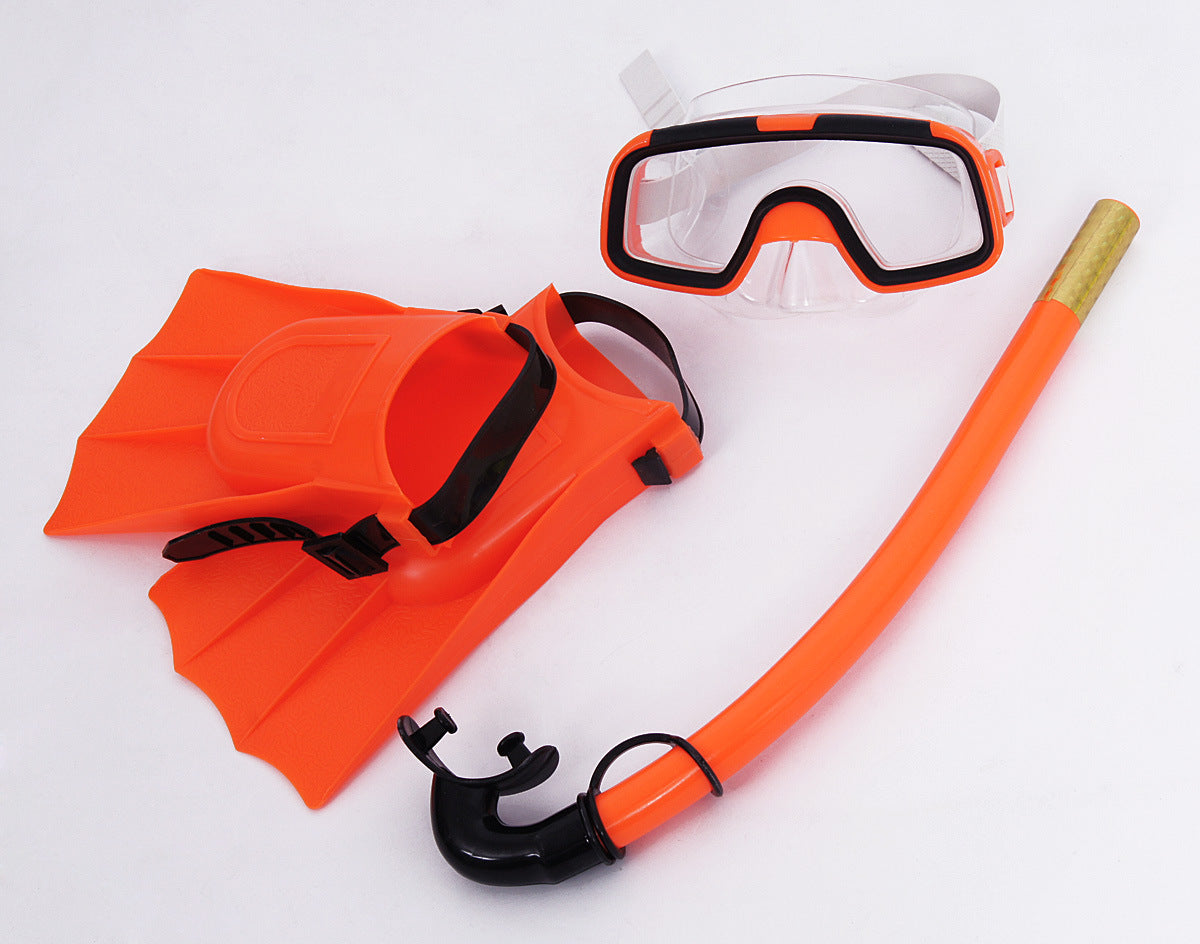 Gafas de buceo para natación con tubo de snorkel seco de fácil respiración Gafas de snorkel para niños y adultos