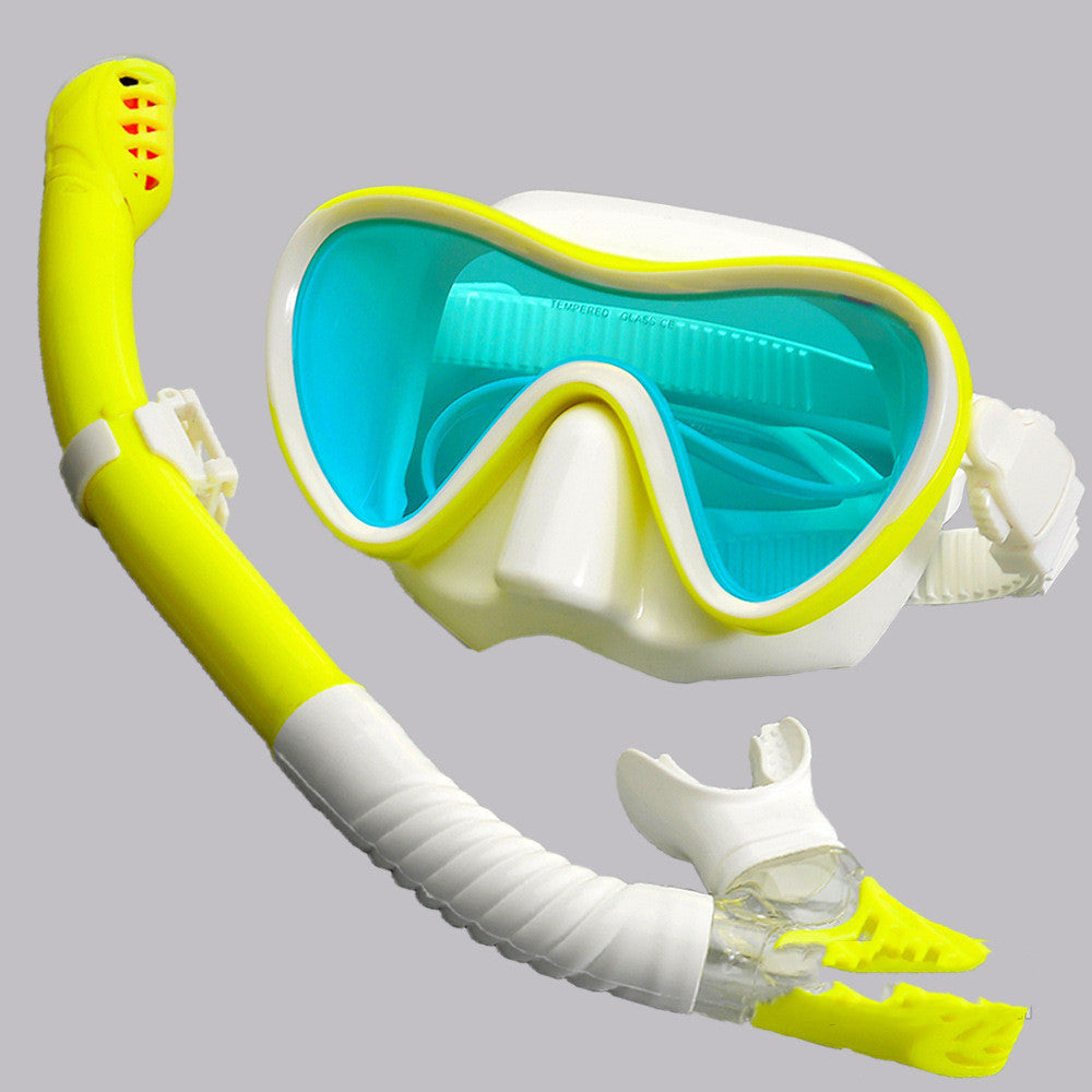 Óculos de mergulho, máscara de mergulho com snorkel, conjunto de snorkel