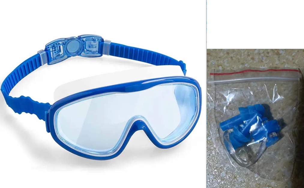 Gafas de natación para niños, impermeables y antivaho, HD