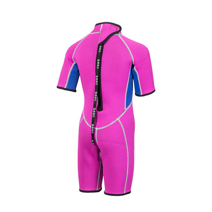 Big Kids Warm Swimwear and Surfing Suit